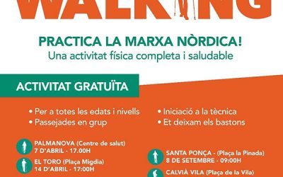 Nordic Walking Palma a les festes del Rei en Jaume 2018. Santa Ponça