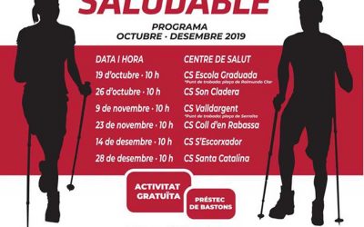 NWSaludable. Activitat gratüita d’iniciació + passejada. Dissabte 9 a les 10h al Centre del Coll d’en Rebassa.