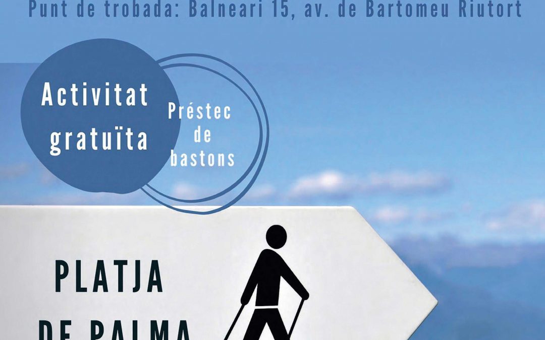 Nordic Walking en la Playa de Palma. Iniciación gratuita + ruta. Domingo 23 de febrero.