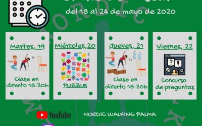 Horari NWPALMA a casa. Setmana del 18 al 22 de maig