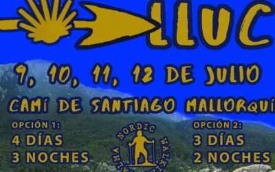 Cap de setmana a Lluc. Camí de Santiago Mallorquí. 9-10-11-12 de juliol.