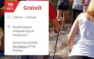 Nova iniciació gratuïta a Calvià. Urb Galatzó dissabte 10 d’octubre, 17:00h