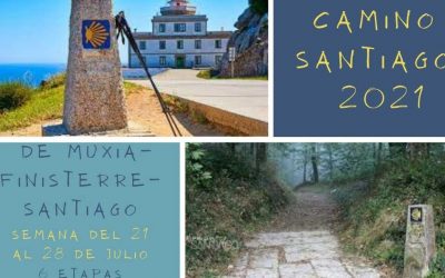 Camí de Santiago 2021. Del 21 al 28 de Juliol. Muxia-Finisterre-Santiago