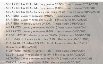 Inici Curs 2021-22. Ens posam en marxa!!!