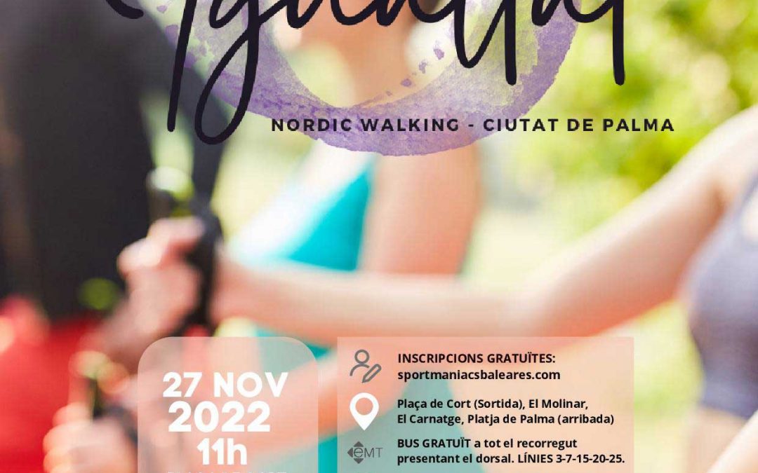 NWPalma participa en la «V Marxa de la Igualtat – Nordic Walking Ciutat de Palma»