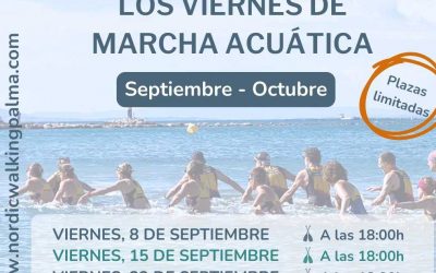 Viernes de marcha acuática. Dia 29 de septiembre a las 9h en la Playa de Palma