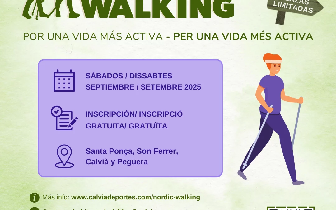 Comença el NW Calvià 25-26. Passejada del Rei En Jaume: dissabte 6 de setembre a les 9h.